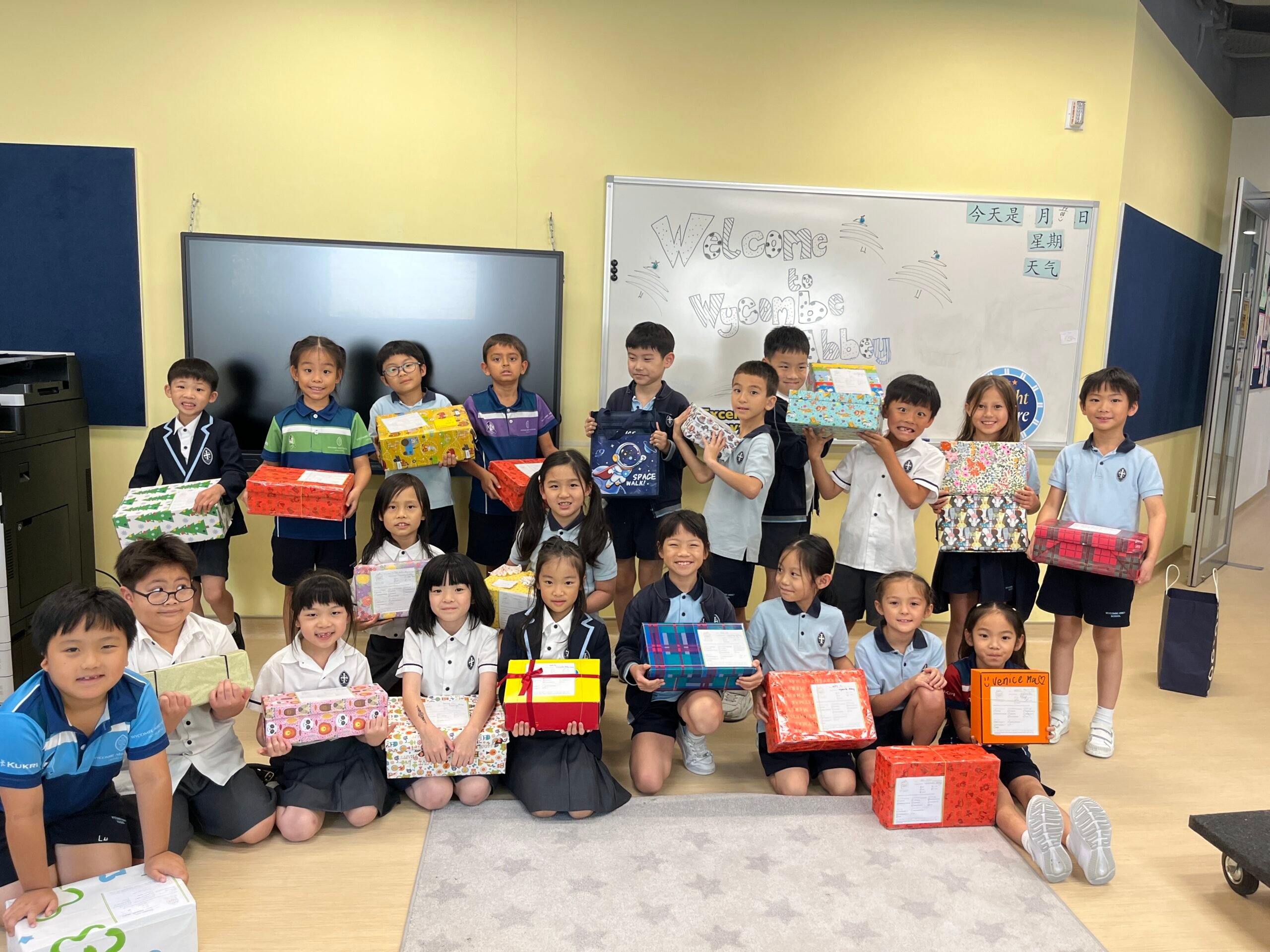 Box of Hope 2024 Wycombe Abbey Hong Kong